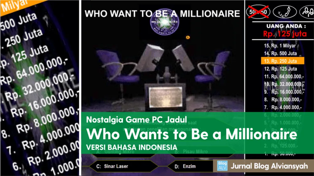 Review Game PC Who Wants to Be a Millionaire Versi Bahasa Indonesia