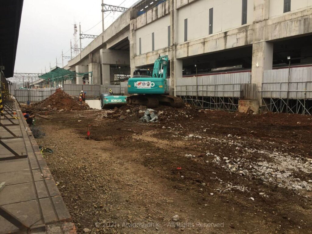 Proyek DDT Stasiun Manggarai (2021)