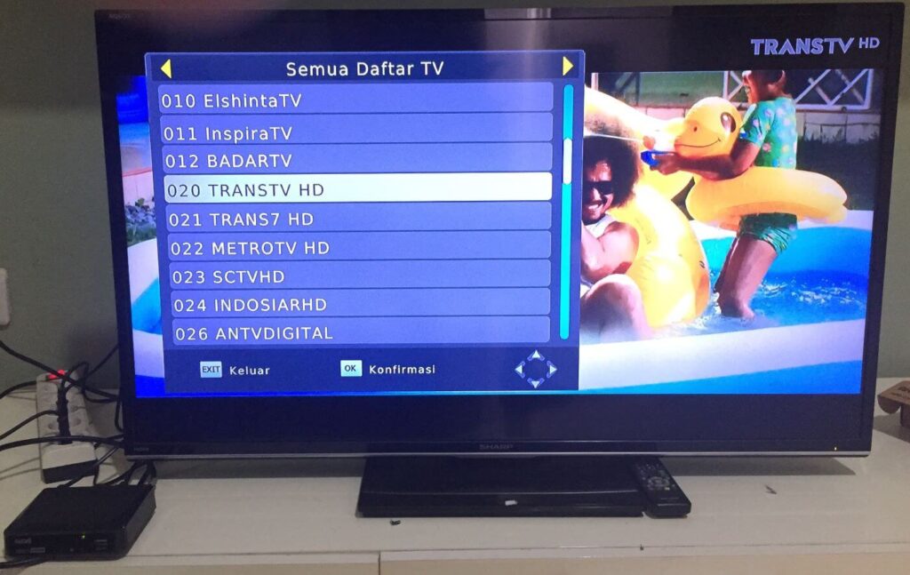 Pengalaman Pertama Menjajal Siaran TV Digital 5 Siaran TV Digital Indonesia