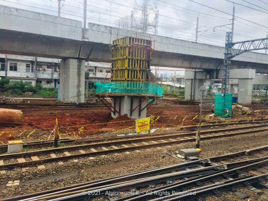 Proyek DDT Stasiun Manggarai (2021)