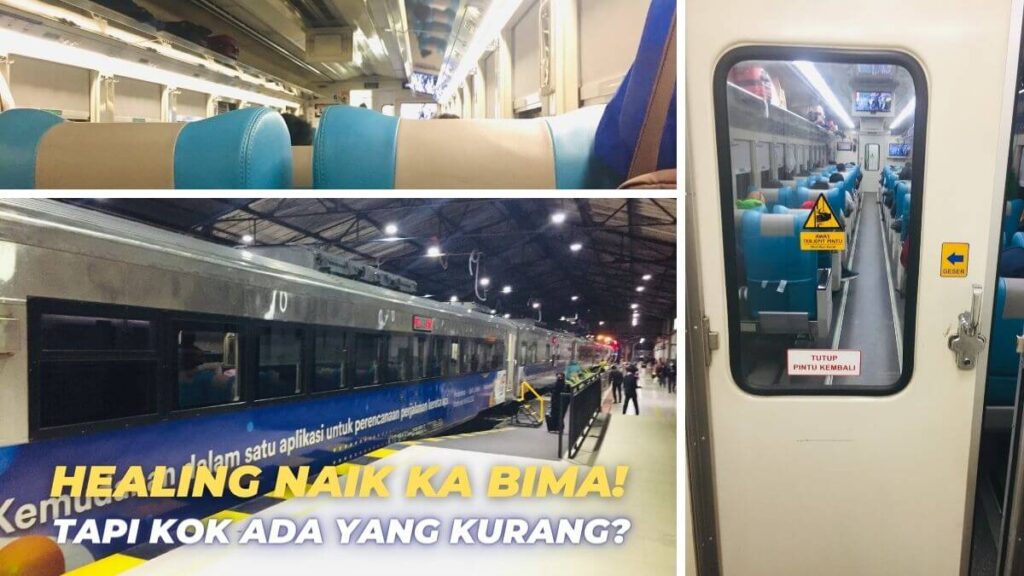 Review Trip Report Naik KA Bima pada bulan Maret/April 2022