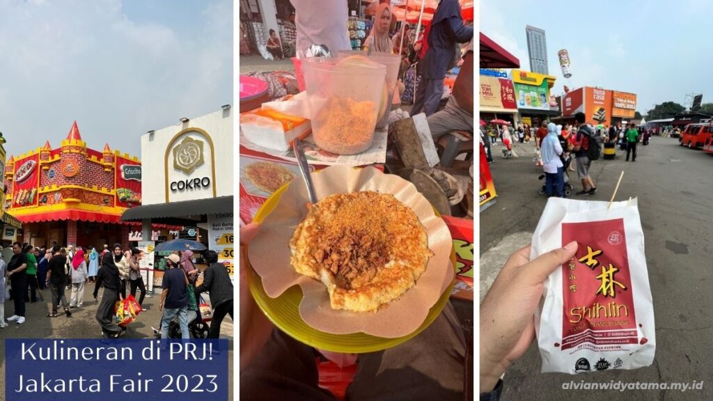Kulineran di PRJ, Jakarta Fair 2023, ada Bluder Cokro, kerak telor, Shihlin, Momogi, dan lain-lain.