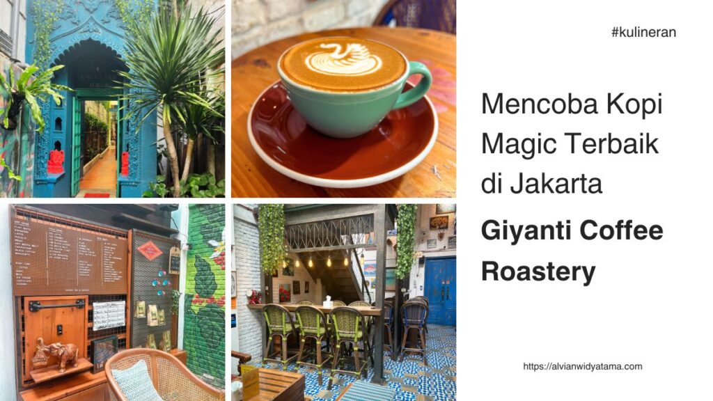 Giyanti Coffee Roastery - Kopi Magic Terbaik di Jakarta