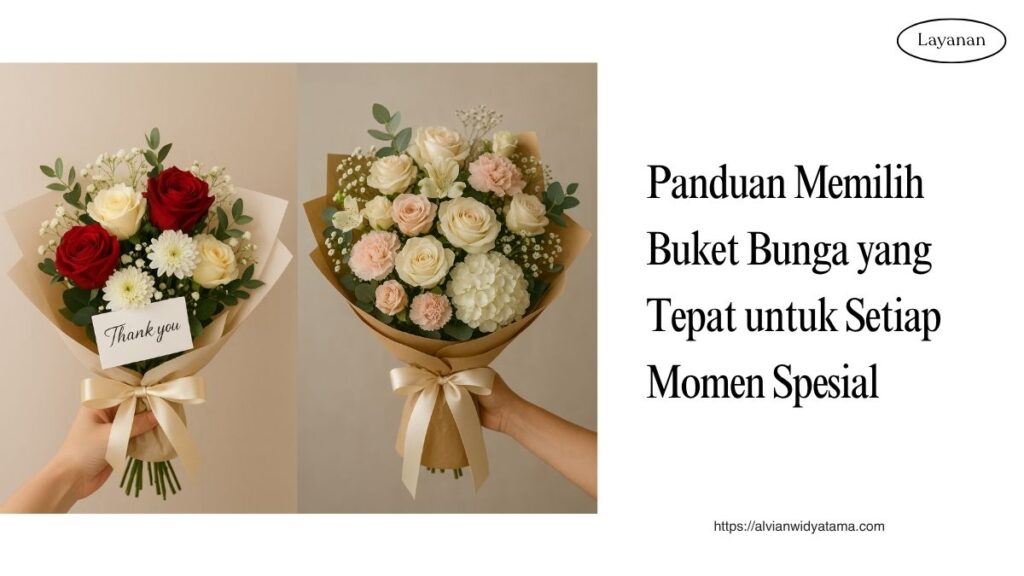 Panduan Memilih Buket Bunga yang Tepat untuk Setiap Momen Spesial 3 Panduan Memilih Buket Bunga yang Tepat untuk Setiap Momen Spesial