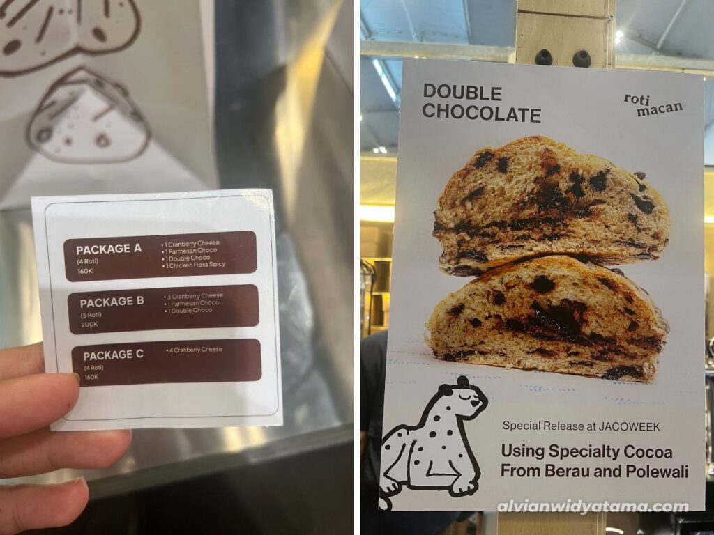 Roti Macan di event Jakarta Coffee Week 2025