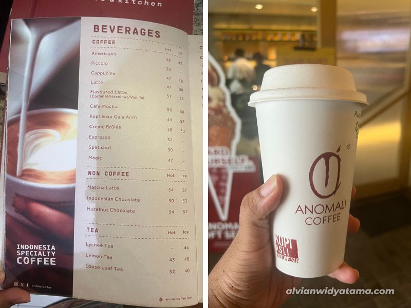 Eksplor Kuliner Cipete: Coba Apa Aja? (Part 2) 7 Anomali Coffee Kopi Susu dan Menu