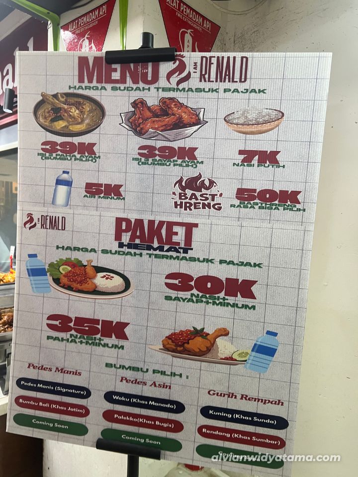 Jajal Kuliner Viral Blok M (Part 5) 6 Menu Ayam Renald Blok M