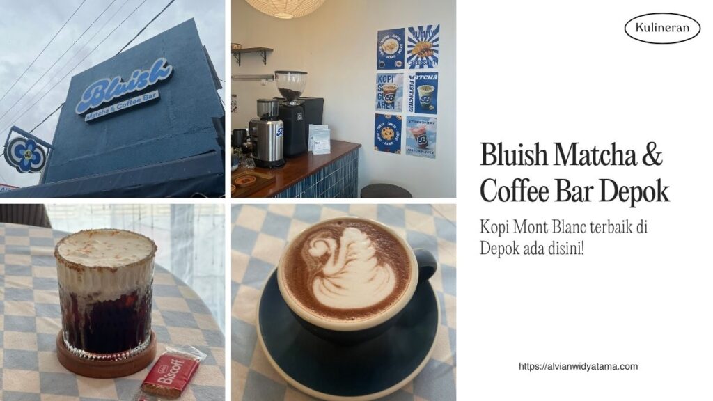 Bluish Matcha Coffee Bar Depok