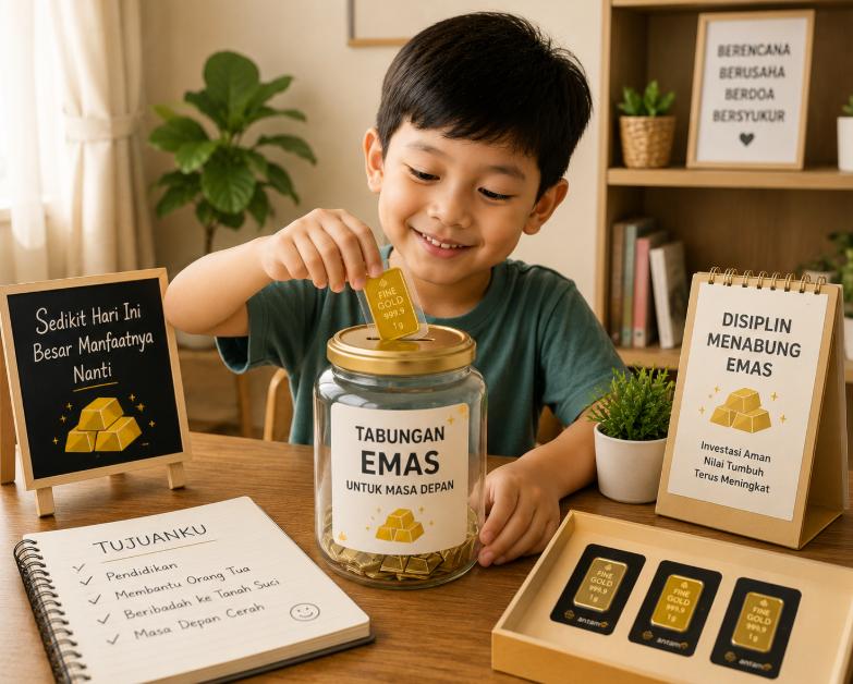 Tips menabung emas